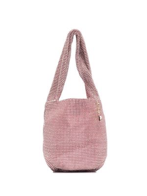 Rosantica Holli crystal-embellished small tote - Pink