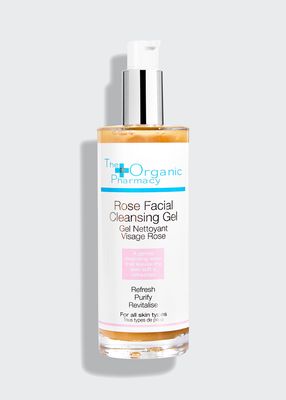 Rose Facial Cleansing Gel, 3.4 oz.