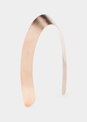 Rose Gold-Plated Wide Crown Headband