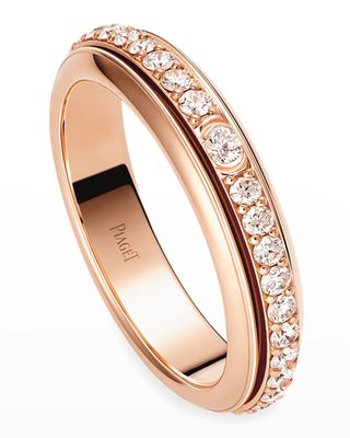 Rose Gold Possession Diamond Ring, Size 48