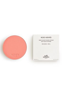 Rose Hermes - Silky blush powder refill in 23 Rose Blush