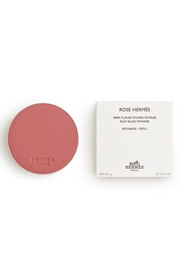 Rose Hermes - Silky blush powder refill in 61 Rose Feu