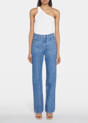 Rose High Rise Straight Jeans