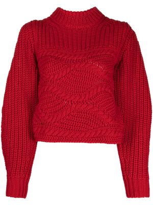 Roseanna Best Tresse wool jumper - Red