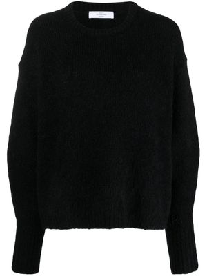 Roseanna drop-shoulder chunky-knit jumper - Black