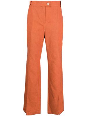 Roseanna high-waisted flared trousers - Orange