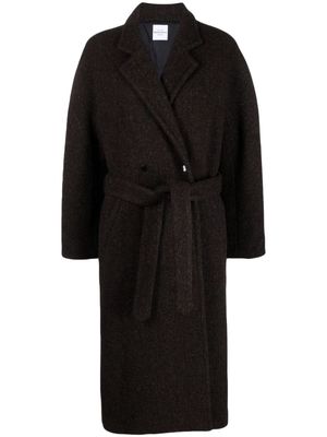 Roseanna Max Lennon virgin wool coat - Brown