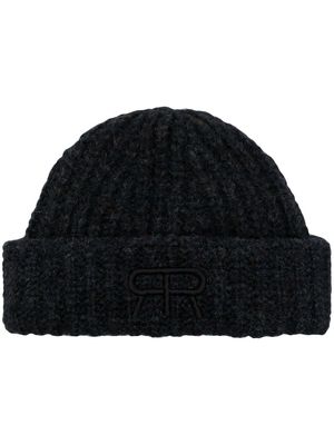 Roseanna ribbed-knit beanie hat - Grey