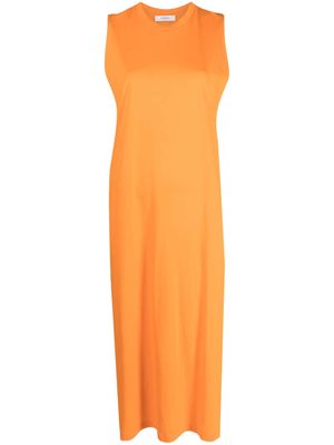 Roseanna sleeveless cotton midi dress - Orange