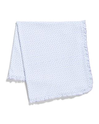 Rosebuds En Pointe Pima Cotton Blanket