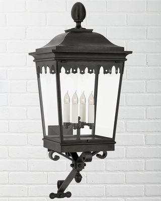 Rosedale Grand Large Bracketed Wall Lantern By Rudolph Colby