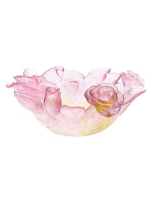 Roses Crystal Ornamental Dish