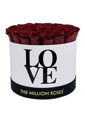 Roses In Supreme White Love Edition Box