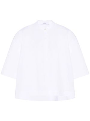 Rosetta Getty cropped poplin shirt - White