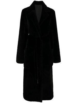 Rosetta Getty reversible shearling coat - Black