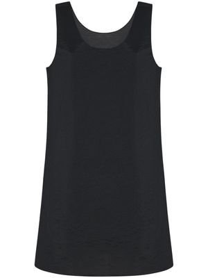 Rosetta Getty scoop-neck tunic top - Black