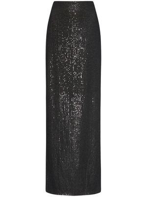 Rosetta Getty sequinned maxi skirt - Black