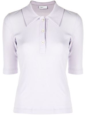 Rosetta Getty short-sleeve polo shirt - Purple