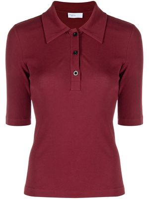 Rosetta Getty short-sleeve polo shirt - Red