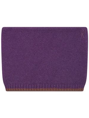 Rosetta Getty x Violet Getty knitted hat - Purple