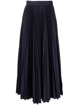 Rosie Assoulin pleated midi skirt - Purple