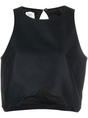 Rosie Assoulin sleeveless cropped top - Black