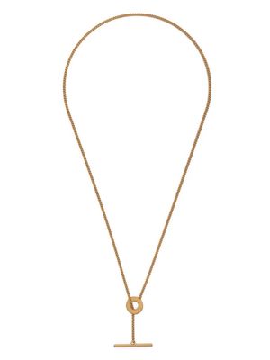 ROSIE KENT Weol T-bar curb-chain necklace - Gold