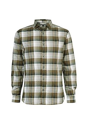 Ross Stretch Cotton Button-Up