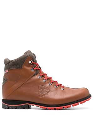 Rossignol 1907 leather ankle boots - Brown
