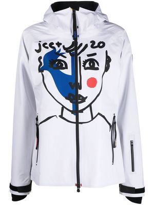 Rossignol JCC zipped hooded jacket - White
