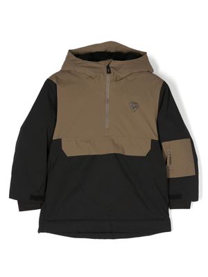 Rossignol Kids colour-block hooded jacket - Black