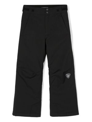 Rossignol Kids logo-print straight-leg ski trousers - Black