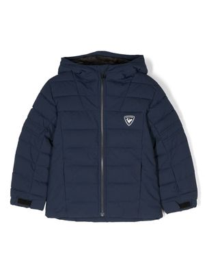 Rossignol Kids Rapide hooded padded jacket - Blue