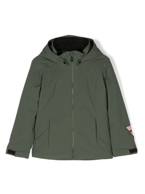 Rossignol Kids zip-up hooded jacket - Green