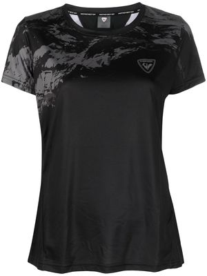 Rossignol lightweight-jersey logo-print T-shirt - Black