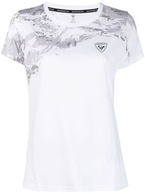 Rossignol lightweight-jersey logo-print T-shirt - White