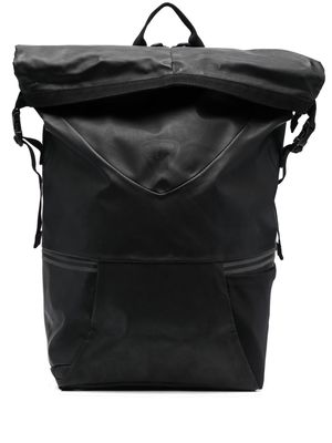 Rossignol logo-patch foldover backpack - Black