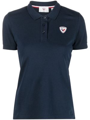 Rossignol logo-patch polo-top - Blue