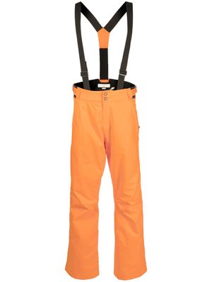 Rossignol logo-print straight-leg ski trousers - Orange