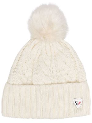 Rossignol Mady cable-knit beanie hat - White