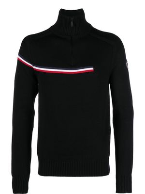 Rossignol Major short zip-up sweater - Black