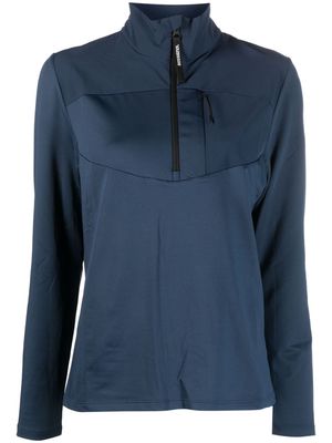 Rossignol panelled zip-up track jacket - Blue