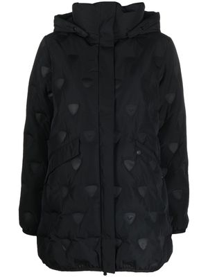 Rossignol quilted hooded coat - Black