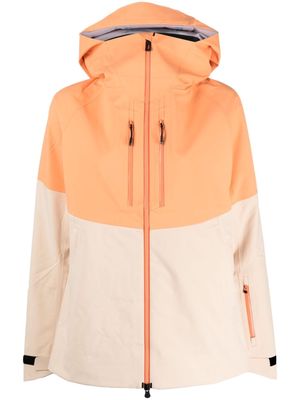 Rossignol Rallybird two-tone hooded ski jacket - Orange