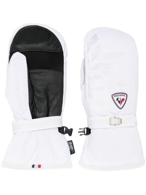 Rossignol Romy logo-patch gloves - White