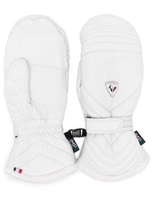 Rossignol Select logo-appliqué gloves - White