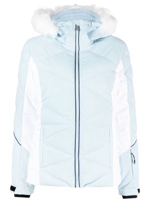 Rossignol Staci colour-block puffer jacket - Blue