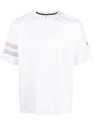 Rossignol stripe-detail tech T-shirt - White