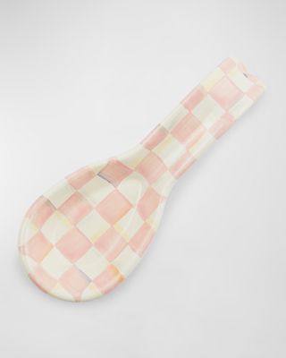 Rosy Check Spoon Rest