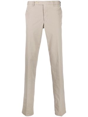 Rota mid-rise cotton chino trousers - Neutrals